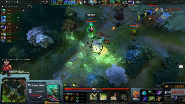Virtus Pro vs Team Tinker Game 1 - Dota 2 Champions League @TobiWanDOTA & @DotaCapitalist