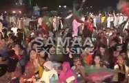 Hot Pakistani Atiqa Odho Joins PTI Dharna