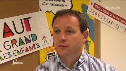 Ouvertures de classes: Interview de Pierre Caminade (Vendee)