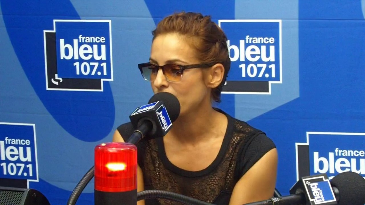 Audrey Dana en interview sur France Bleu pour le festival du film américain de Deauville.