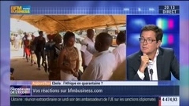 Ebola: l’Afrique sera-t-elle mise en quarantaine ?, dans les Décodeurs de l'éco - 08/09 3/4