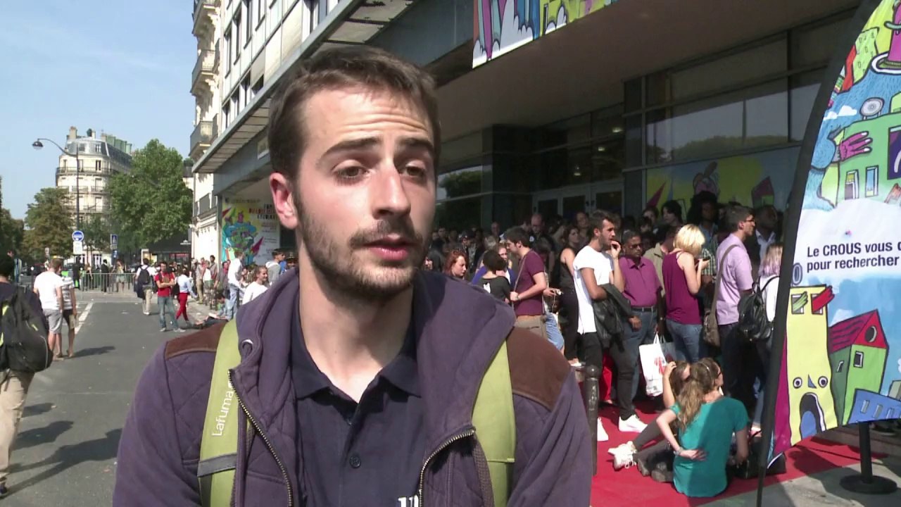 AFP - William Martinet, Président de l'UNEF, réagit à la généralisation de la caution locative étudiante