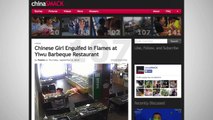 Woman Catches On Fire At Chinese BBQ Restaurant