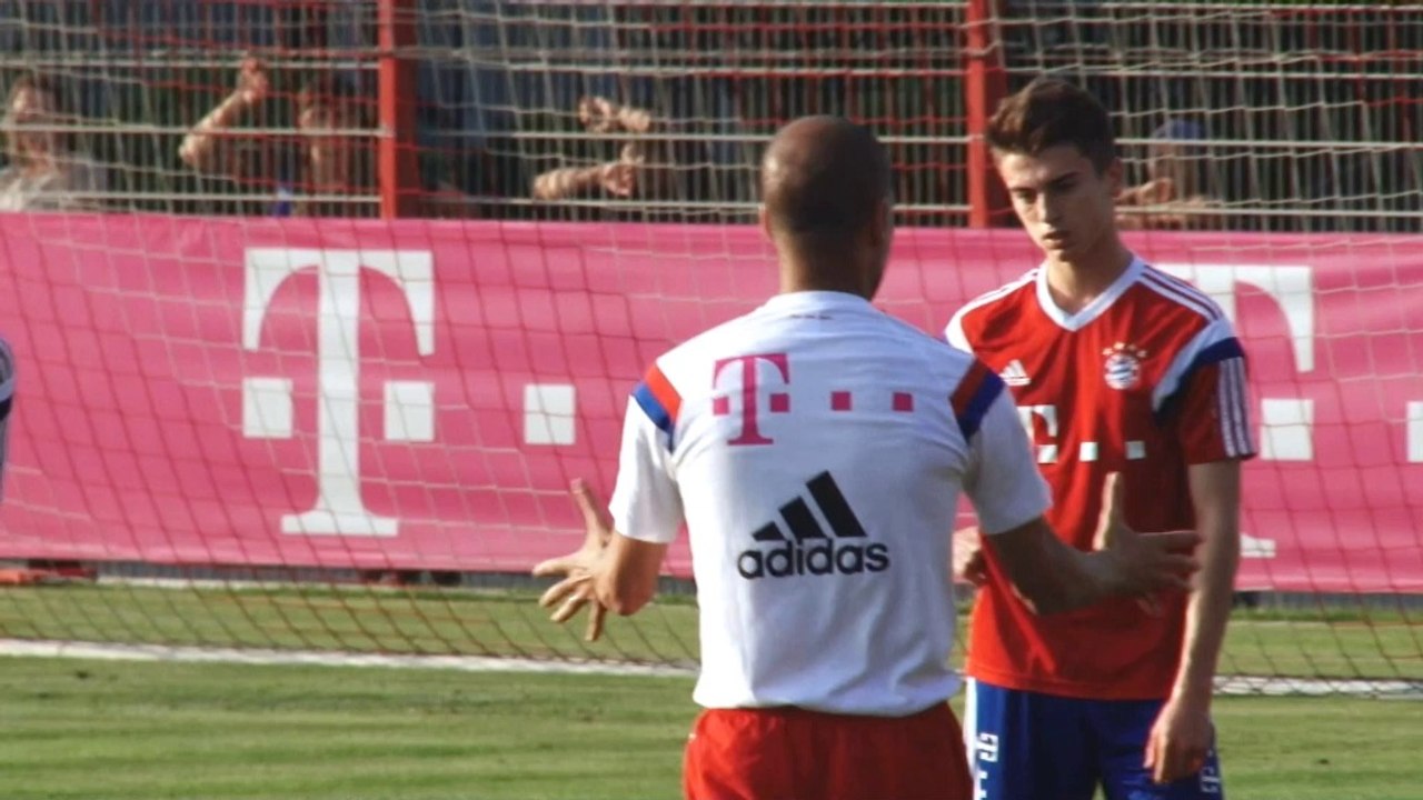 Benatias erstes Team-Training in München