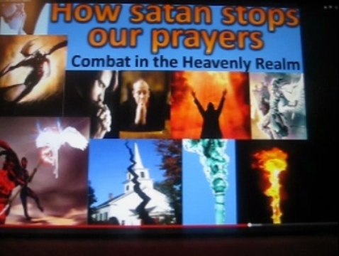 How Satan Stops Our Prayers Combat in the heavenly realms