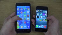 DOOGEE Voyager2 vs. iPhone 5S iOS 8 - Which Is Faster