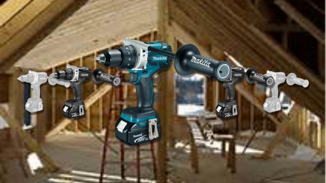 Makita XFD07M LXT Lithium Ion Brushless Cordless 1/2 Driver Drill Kit|18V LXT 4.0 Ah battery BL1840