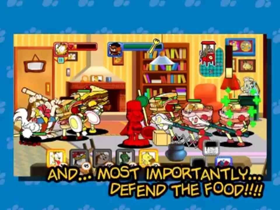 GarfieldS Defense Attack Of The Food Invaders Amazon Trailer
