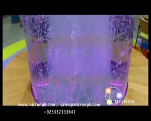 Bubbles Walls Round Column