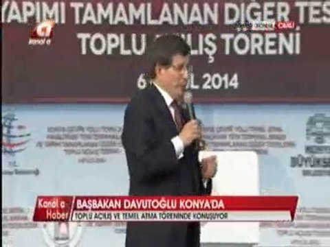 Başbakan Ahmet Davutoğlu İlk Mitingini Konya'da Yaptı. Davutoğlu Konya Mitingi