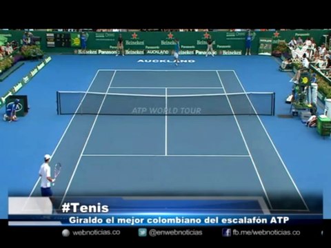 Santiago Giraldo el mejor colombiano del escalafón ATP