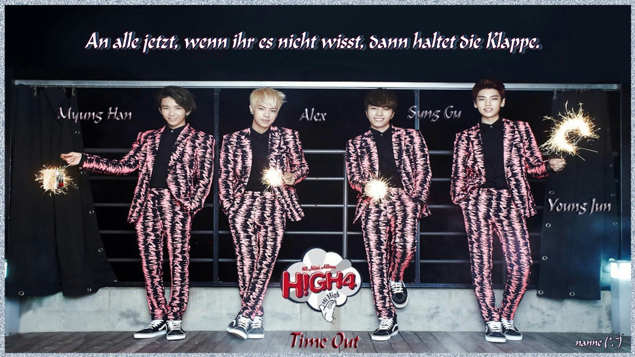 HIGH4 - Time Out k-pop [german sub] Mini Album - HI HIGH