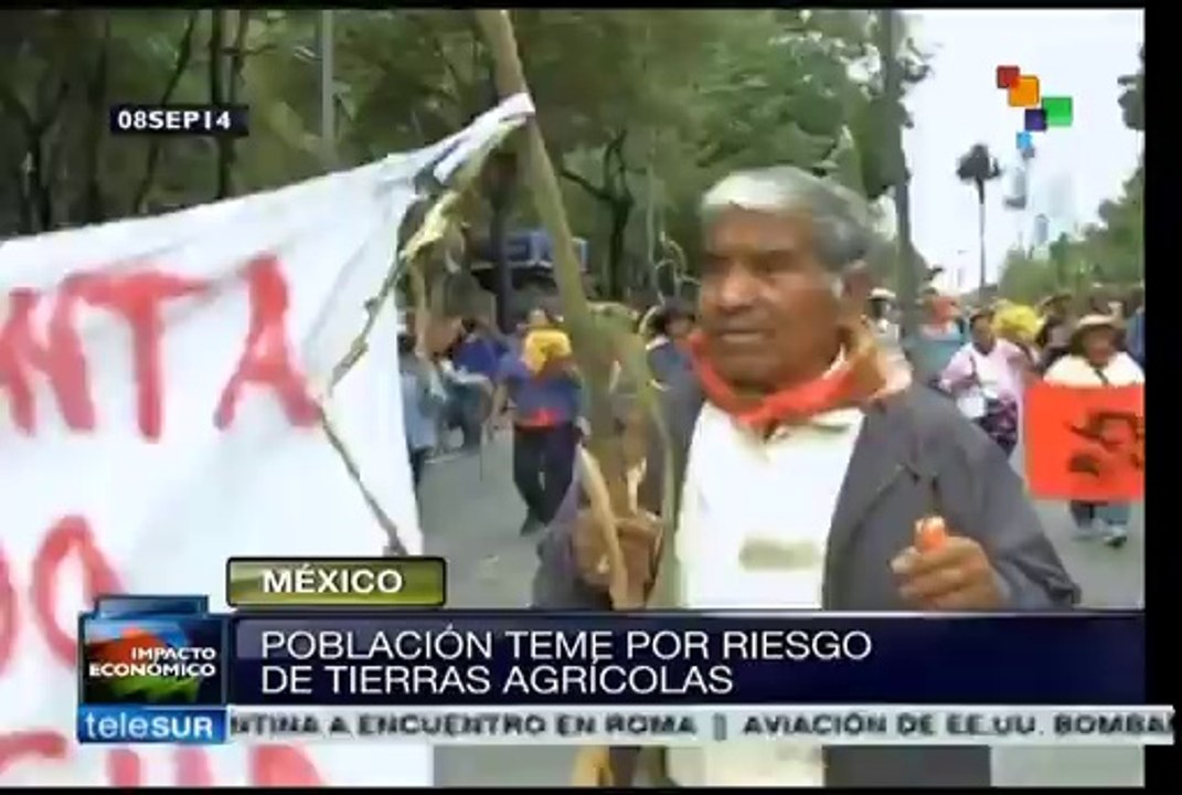 México: pobladores de Texcoco y Atenco rechazan nuevo aeropuerto