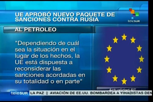 Unión Europea aprueba nuevas sanciones contra Rusia