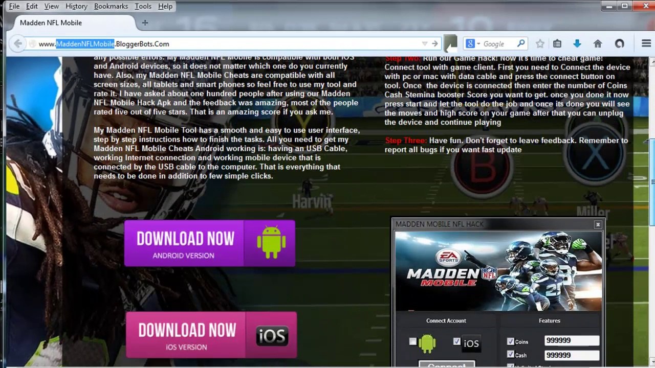 [Tips] Madden NFL Mobile Cheats Cash Coins Hack iOS iPAD Tricks !!!