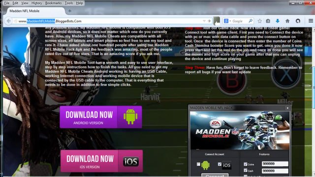 New Madden NFL Mobile Coins Cash Stemins Cheats Tips & Strategies !!!