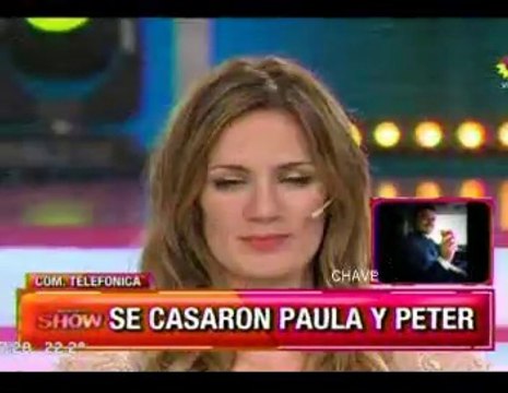 Paula en Este es el Show 2 (Pedro al teléfono) - 08 de Septiembre