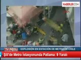 Şili'de Metro İstasyonunda Patlama: 9 Yaralı