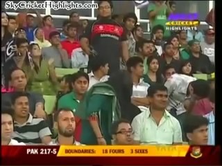 Roman Hossain - Pakistan vs Bangladesh 2nd ODI 2011
