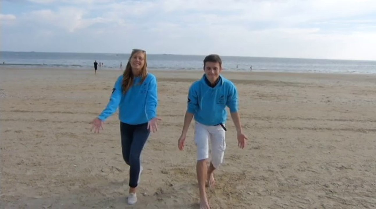 Flashmob - 27e édition du Triathlon Audencia-La Baule