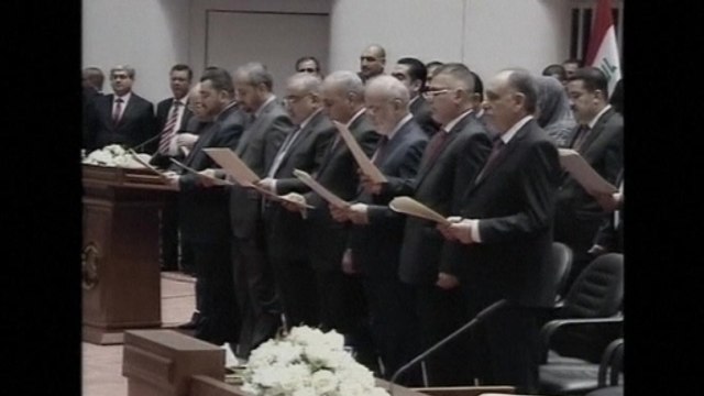 Iraq swears in new government