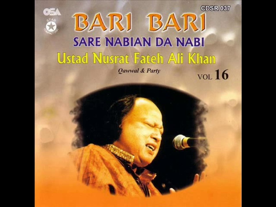 Nusrat Fateh Ali Khan Qawwal - Sare Nabian Da Nabi(RisingFormuli)