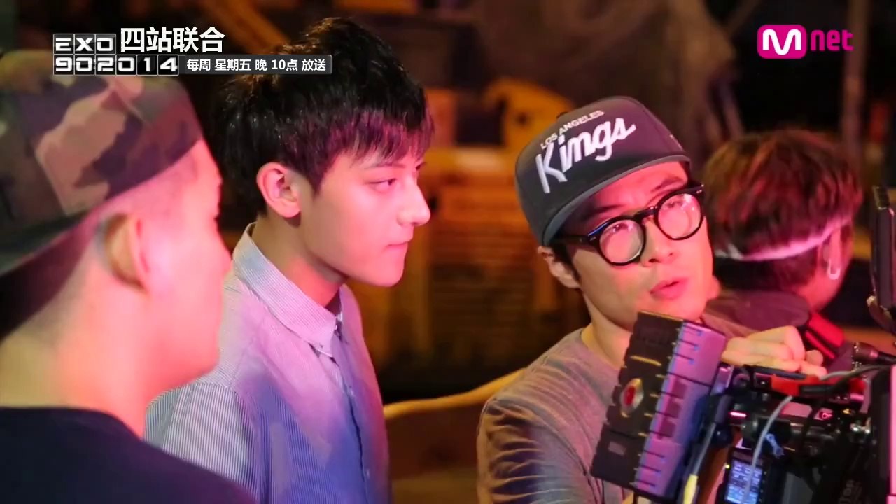 【四站联合】 140909 Mnet [EXO 902014] Ep.04 TAO MV 拍摄花絮