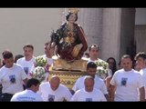 Carinaro (CE) - Festa S.Eufemia 2014, la processione (08.09.14)