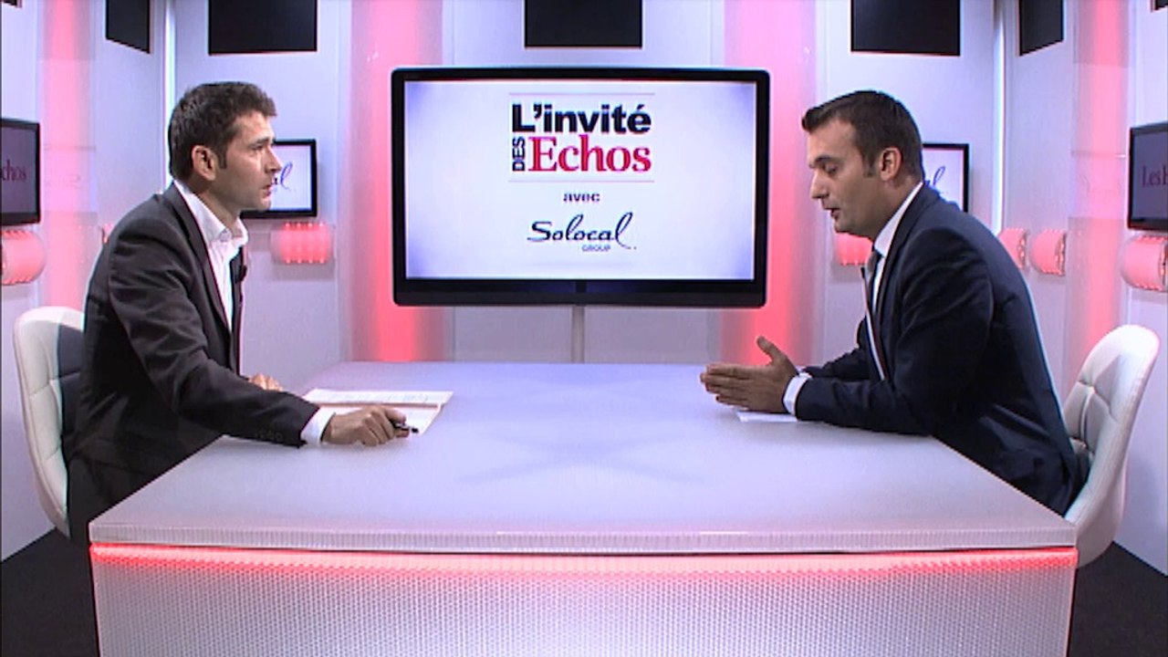 L'invité des Echos : Florian Philippot