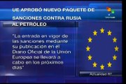 UE aprueba nuevo paquete de sanciones a Rusia