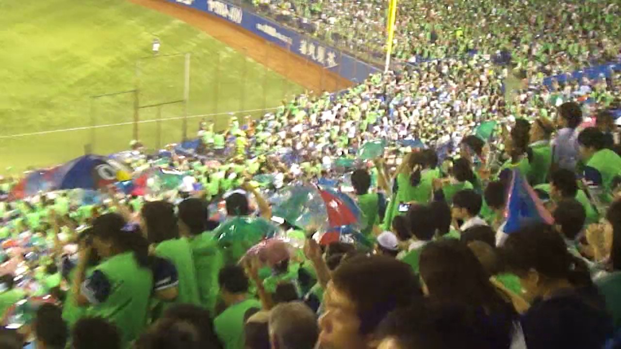 SWALLOWS VS TIGERS (August 2014) : 7th point