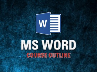MS WORD COURSE