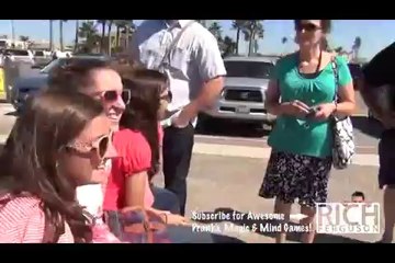 GIRLS Pickpocket Prank and Social Experiment!