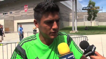 Venegas, del descenso al debut con el Tri