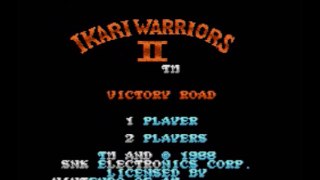 Ikari Warriors II Victory Road (NES) - Gameplay Video