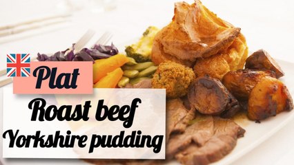 Roast beef et yorkshire pudding - Recette anglaise