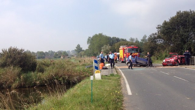 Accident de la route : deux blessés