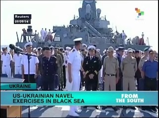 US-Ucranian joint naval exercises launched