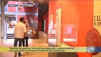 TV3 - Els Matins - Una mostra de "Menús de guerra. Cuina d'avantguarda i supervivència"
