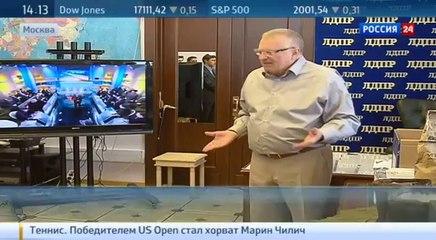 Jirinovskiy, Yatsenyuk’a kömür ve soba gönderdi