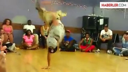 Engelli Gençten Muhteşem Break Dans Gösterisi