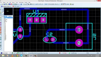 PCB designing Tuorial # 4 PCB desigin with example part 2