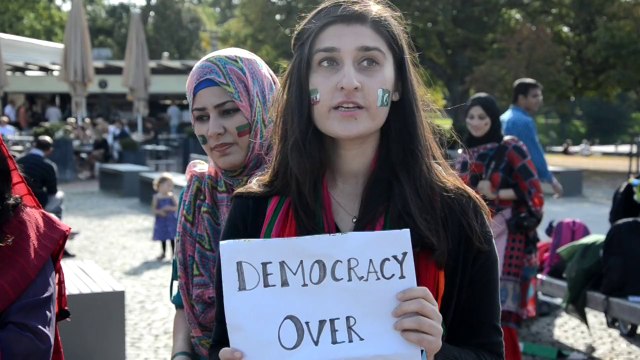 Protest against Elections Rigging in Pakistan -Gothenburg Sweden