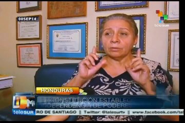 Hondureños piden al Estado elimine la impunidad del ejército y policía