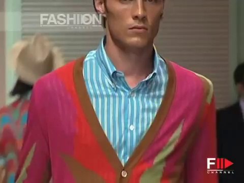 Missoni Spring Summer 2005 1 of 2 Milan Menswear by Fashion Channel
