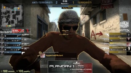 #CSGO: ESL Pro Series IX - Serie A Playday#1: Tsunami vs. NextGaming