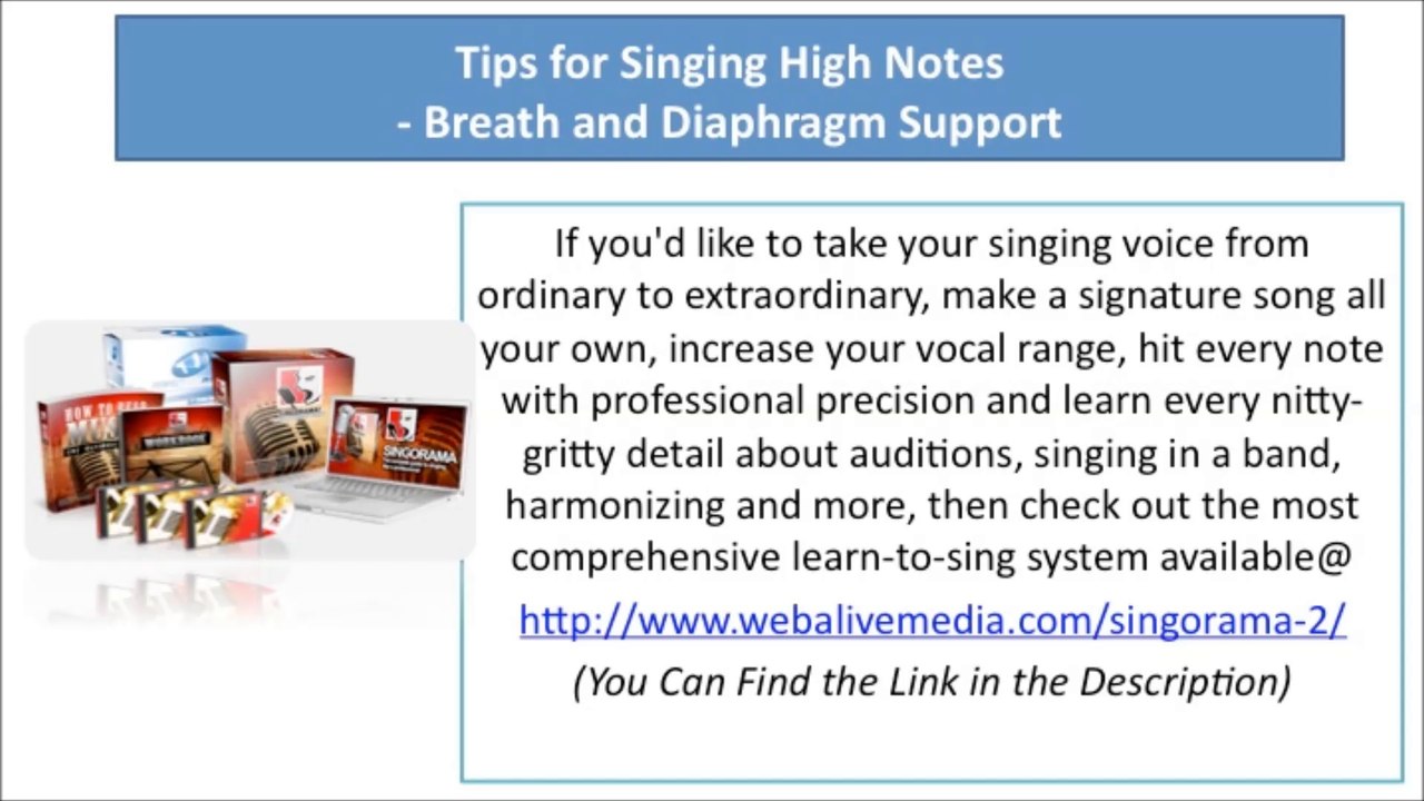 How to Hit High Notes When Singing: Tips for Singing High Notes