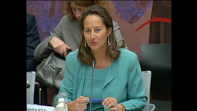 Transition énergétique : audition de Ségolène Royal - Assemblée nationale