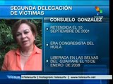 En segundo grupo de víctimas colombianas que van a Cuba hay 9 mujeres