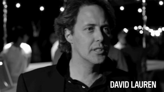 Rencontre avec David Lauren à Central Park après le défilé Polo Ralph Lauren printemps-été 2015